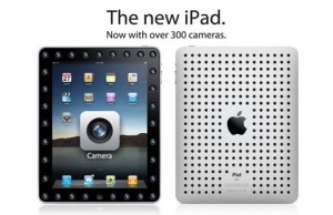 Das neue iPad mit &uuml;ber 300 Kameras