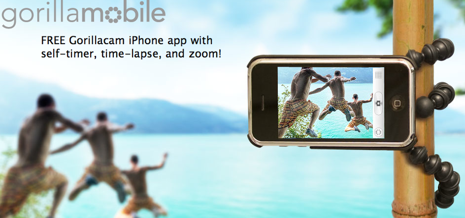 GorillaMobile iPhone-Stativ von Joby