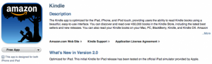 Amazon Kindle App f&uuml;rs iPad