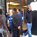 Steve Jobs im Apple Store