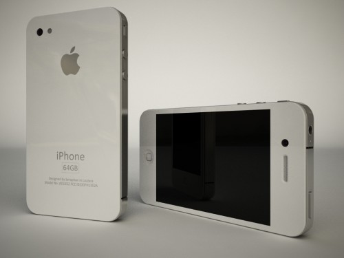 Konzept: iPhone 4G in Wei&szlig;