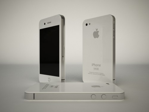 Konzept: iPhone 4G in Wei&szlig;
