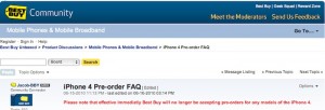 BestBuy beendet iPhone Vorbestellungsphase BestBuy beendet iPhone Vorbestellungsphase