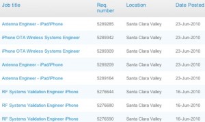 Apple sucht Antennentechniker Apple sucht Antennentechniker