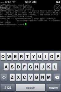 Musclenerd zeigt Screenshot von iPhone 4 mit Jailbreak Musclenerd zeigt Screenshot von iPhone 4 mit Jailbreak