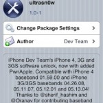 Ultrasn0w 1.0-1: iPhone 4 Unlock