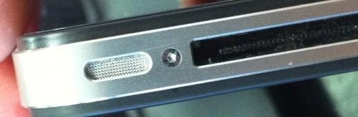 Nachher: iPhone 4 mit Torx-Schrauben
