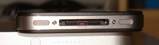 iPhone 4: Farbindikator zur Anzeige von Feuchtigkeitsschäden