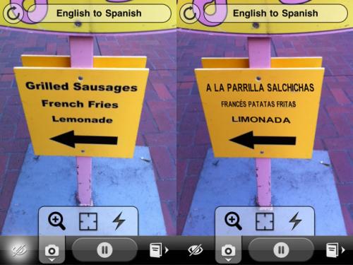 Word Lens: Live-Übersetzer mit Augmented Reality Word Lens: Live-Übersetzer mit Augmented Reality