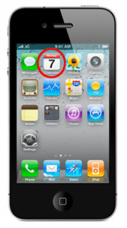 iPhone 4 Kalender