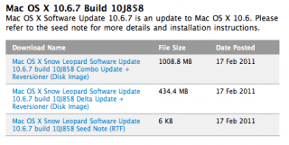 snowleopard Snowleopard Update