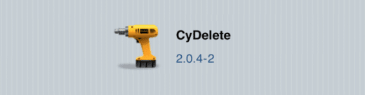 cydelete CyDelete in 2.0.4-2