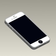 iPhone 5 Mockup mit 4 Zoll Display