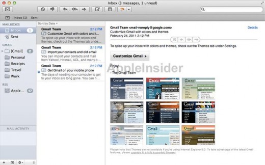 Screenshot aus Lion