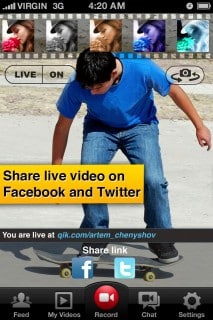 Qik 6.3: Videotelefonie auch zwischen iOS und Android Qik 6.3: Videotelefonie auch zwischen iOS und Android