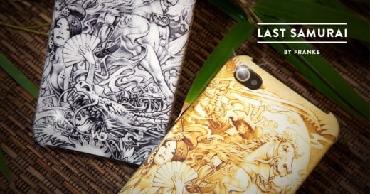 White Diamonds Last Samurai Chrome Case für iPhone 4