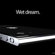 iPhone 5 Mockup: "Feuchter Traum"