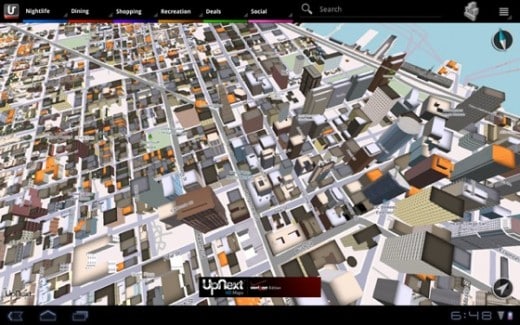 UpNext HD Maps: Beeindruckende 3D-Karten App für iPad