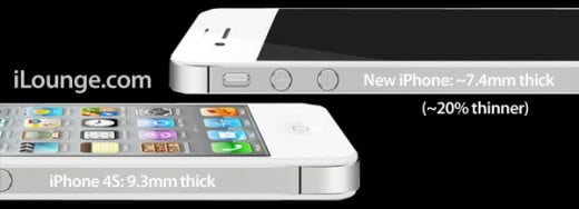iLounge: iPhone 5 wird dünner, größer und bekommt neuen Dock Connector