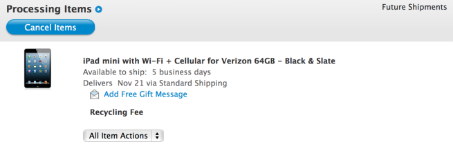iPad mini LTE: Apple Store listet Verkaufsdatum