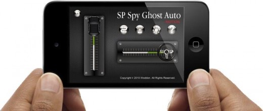 Haende und iPhone_SP Spy Ghost Auto