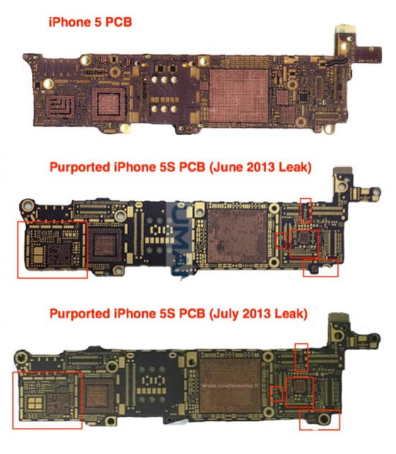 iPhone 5S: Logic Board & Display gesichtet