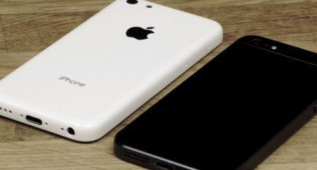 iPhone 5C Black White