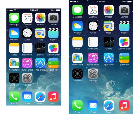 iPhone 6 Homescreen
