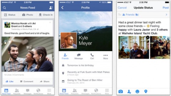 Facebook 10.0: Update bringt Beitragserstellung im Flugmodus