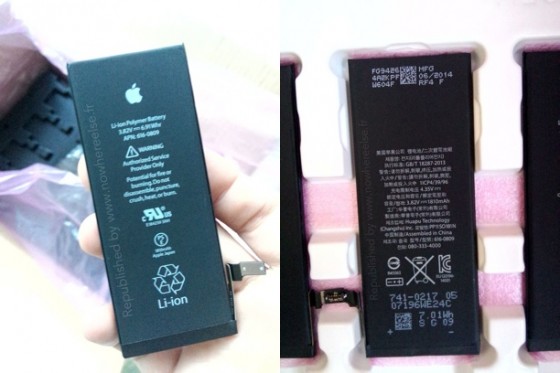 iPhone 6 Akku des 4.7-Zoll-Modells fasst 1.810 mAh