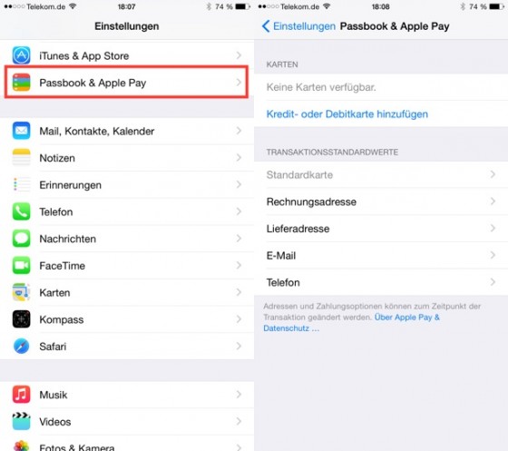 Apple Pay: Aktivierung in Deutschland bereits möglich