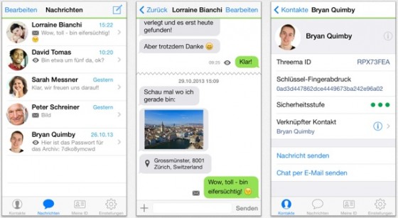 Threema: Update bringt Touch ID Support in App