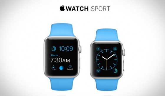 Apple Watch Sport: Armbänder sind unterschiedlich schwer